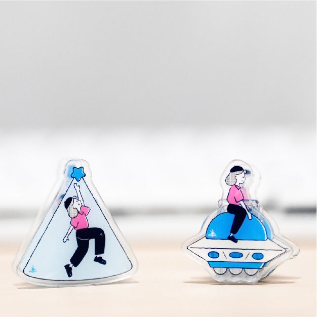 均悅女孩萬用夾探索宇宙中......over!!