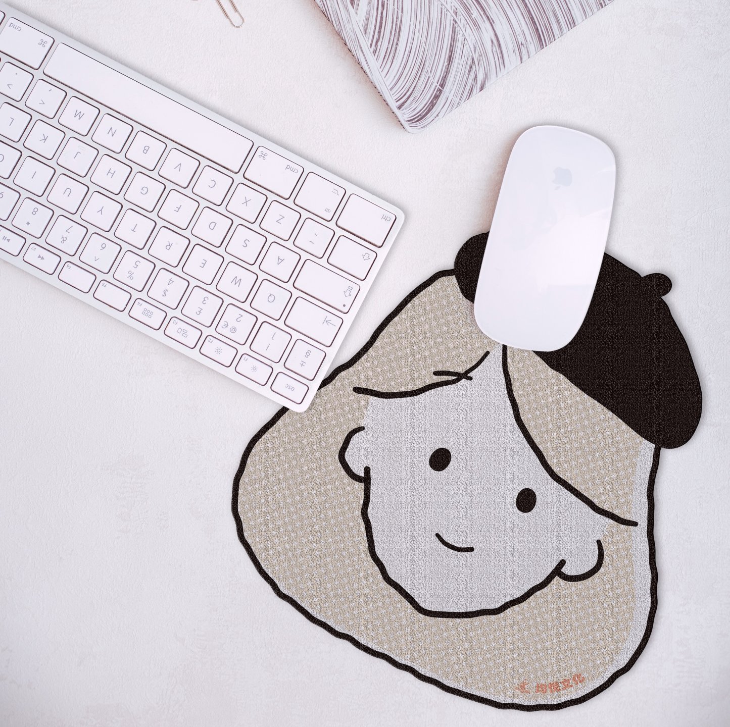 均悅女孩質感滑鼠墊