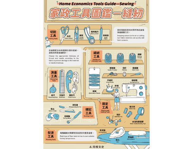 家政工具圖鑑－縫紉